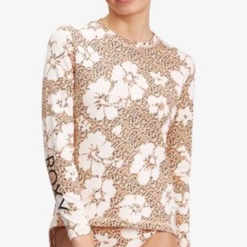 Roxy Sea Skippin Long Sleeve UPF 50 Rashguard - Picture 9 of 11